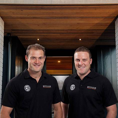 Hayden and Shaun from Begovich Builders