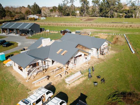 Matangi New Build Begovich Builders - During Constuction-1